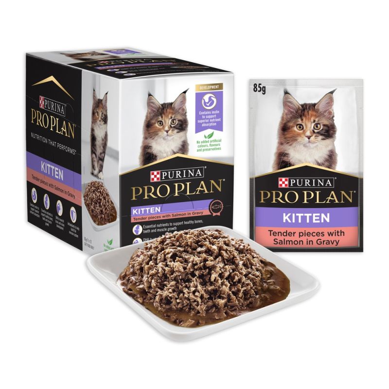 Pro Plan Kitten Salmon Pouch 85g (12)