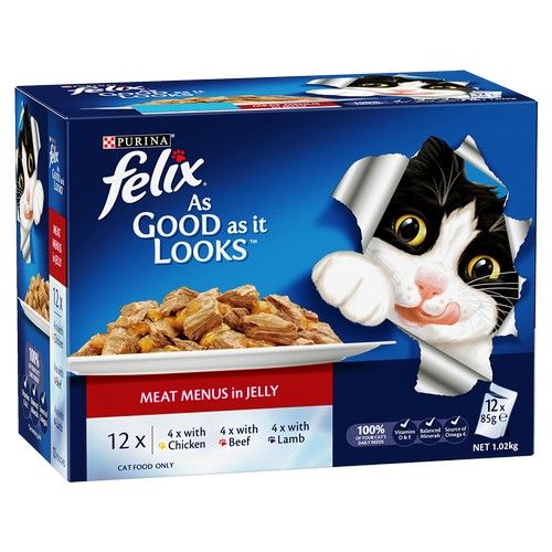 FELIX AGAIL GiJ Meat Menu (12 x 85g)