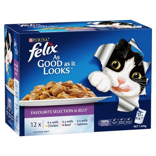 FELIX SENSATIONS Favourites Selection 12 x 85g