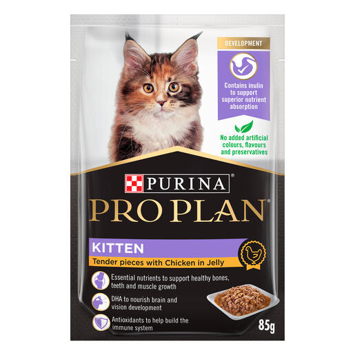 Pro Plan Kitten Chicken Pouch 85g (12)