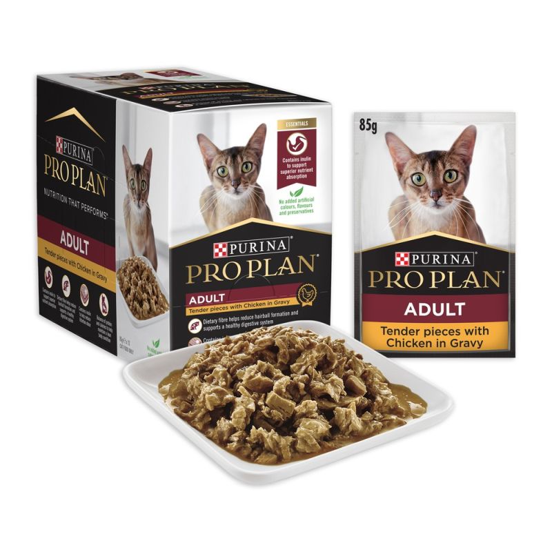 Pro Plan Adult Cat Chicken Pouch 85g (12)