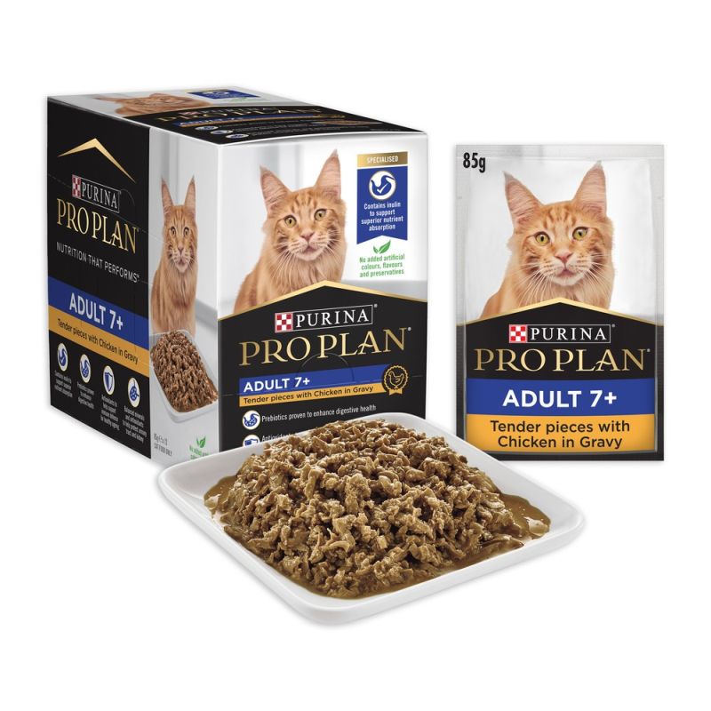 Pro Plan Senior 7+ Cat Chicken Pouch 85g (12)