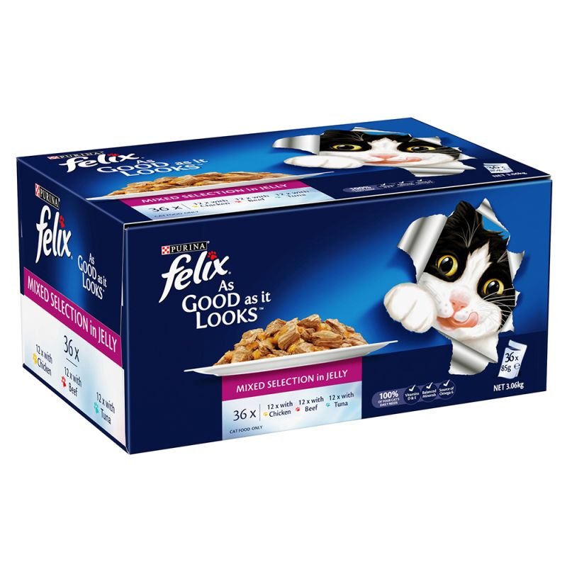FELIX AGAIL GiJ Mixed Selection Carton 36x85g