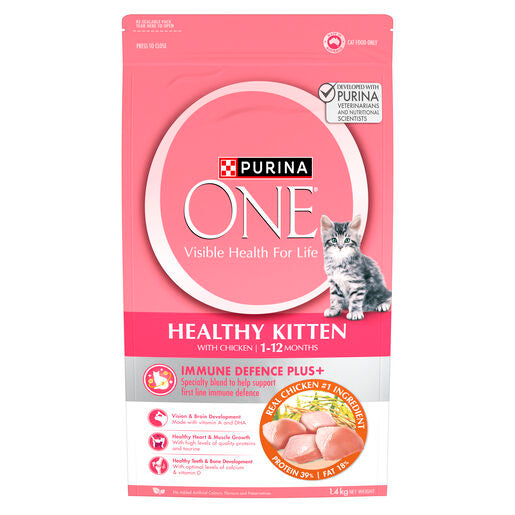 PURINA ONE Cat KITTEN Dry Active Chicken 1.4kg
