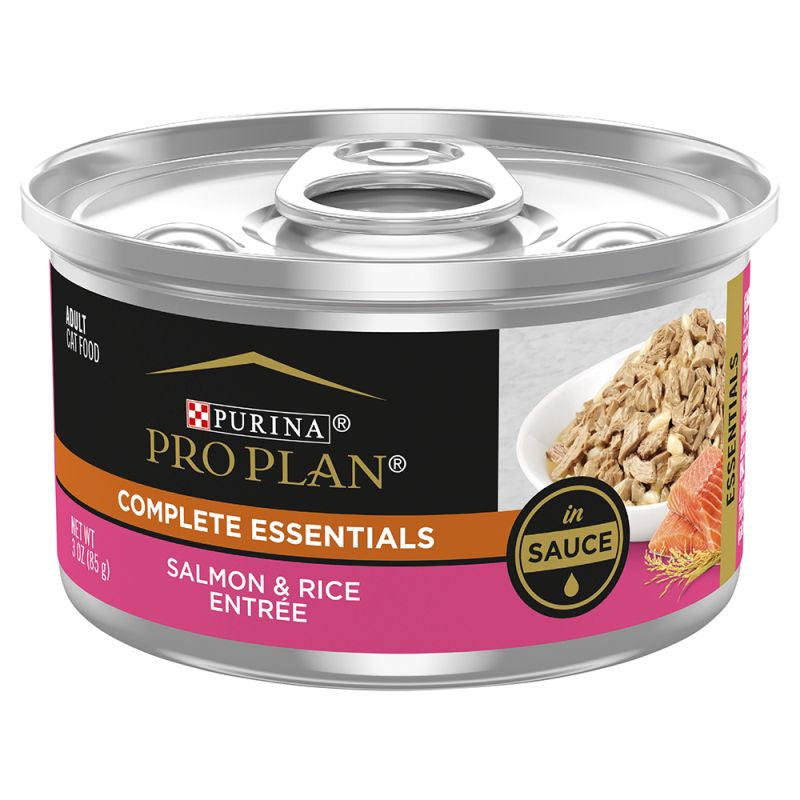 PRO PLAN CAT Adult Complete Essentials Salmon & Rice Entre 85g (24)