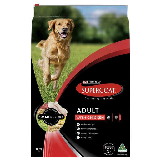 SUPERCOAT Dog Adult Chicken 18kg