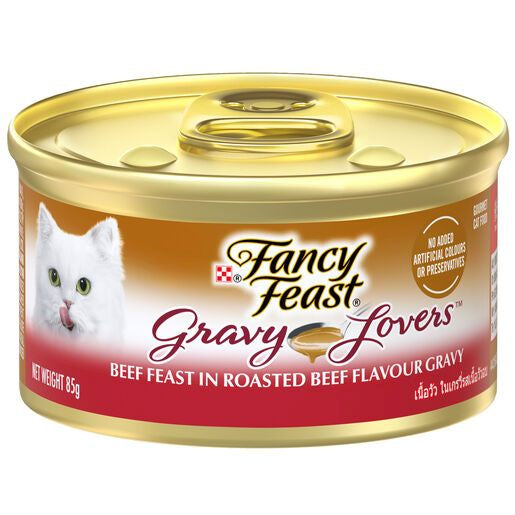 FANCY FEAST Gravy Lovers Beef Feast 85g (24)