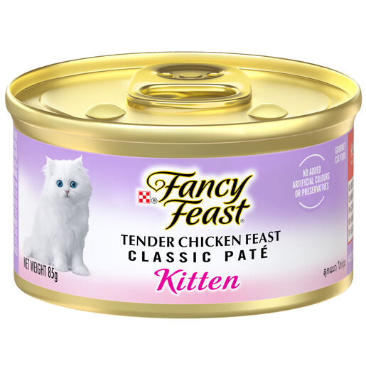 FANCY FEAST Kitten Tender Chicken 85g (24)