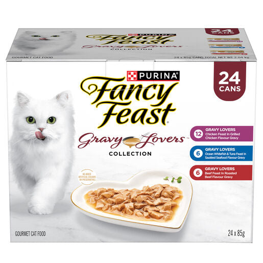 FANCY FEAST Gravy Lovers Collection Carton 24x85g