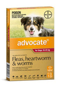 Advocate Dog Large Red 3's (10-25kg)
