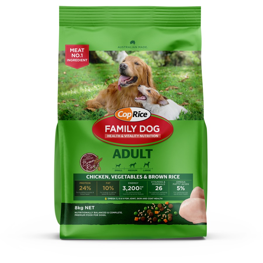 CopRice Family Dog Adult Chicken 8kg**
