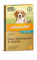 Advocate Single Medium Dog 4-10kg (Aqua)