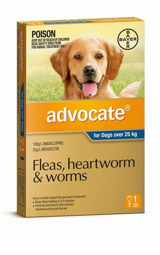 Advocate Single Extra Large Dog over 25kg (Royal Blue)