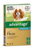 Advantage Dog Medium Aqua 6's (4-10kg)