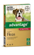 Advantage Dog Large Red 6's (10-25kg)
