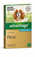 Advantage Single Medium Dog Aqua (4-10kg)