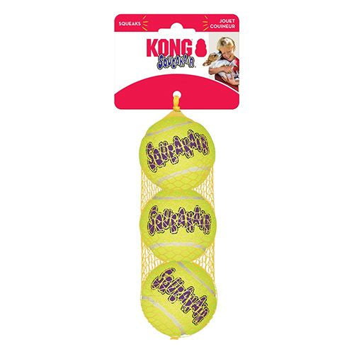 KONG Airdog Squeaker Balls Medium 3 Pack