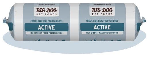 BIG DOG BARF Frozen ACTIVE Roll 2kg (6/ctn)