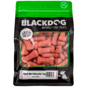 Black Dog Mini Beef Biscuits 1kg