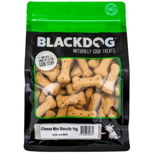 Black Dog Mini Cheese Biscuits 1kg