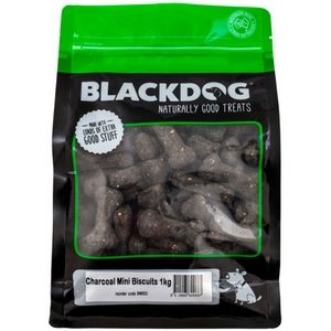 Black Dog Mini Charcoal Biscuits 1kg