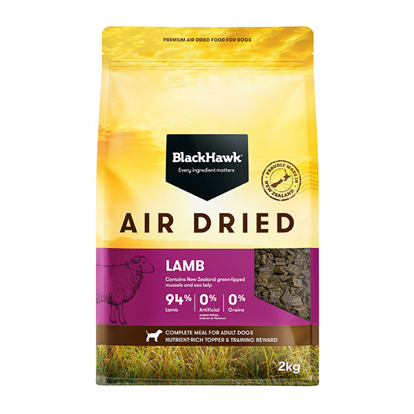 Black Hawk Dog Air Dried Lamb 2kg