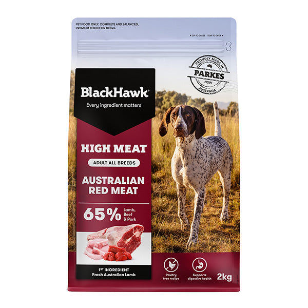 Black Hawk Dog High Meat Australian Red Meat Recipe 2kg
