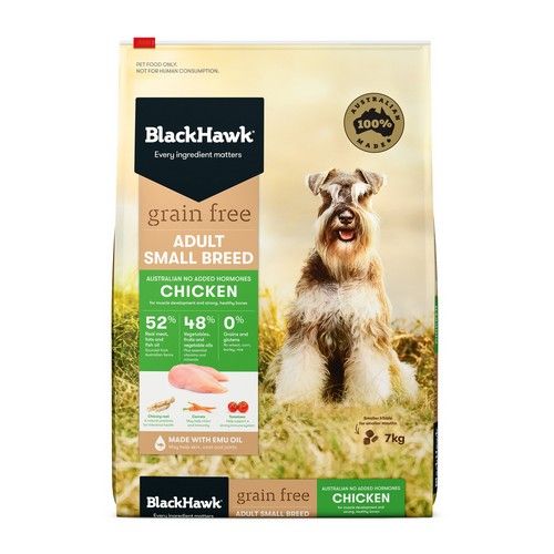 Black Hawk Dog Grain Free Small Breed Chicken 7kg