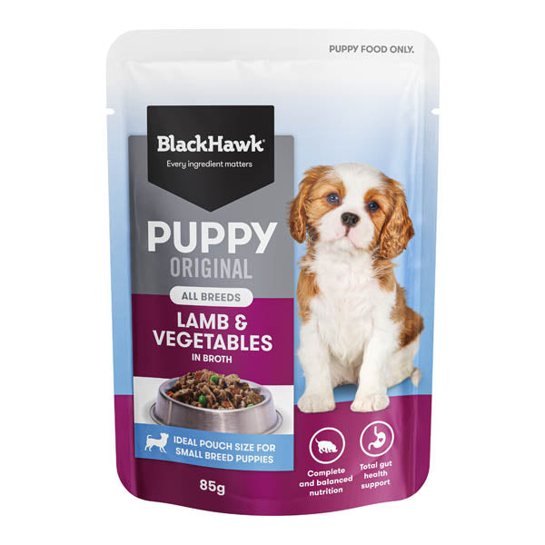 Black Hawk Puppy Original Lamb & Vegetables 85g (12)