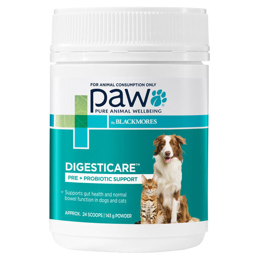 PAW Digesticare for Dogs and Cats 143g