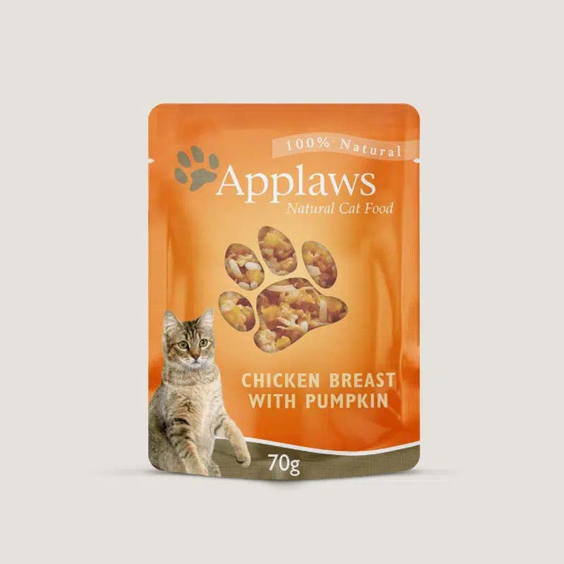 APPLAWS CAT Broth Pouch - Chicken & Pumpkin 70g (16)