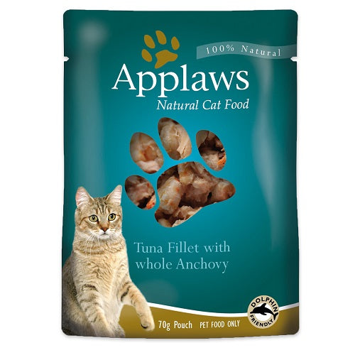APPLAWS CAT Broth Pouch - Tuna & Anchovy 70g (16)