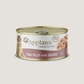 APPLAWS CAT Tuna Fillet Salmon In Broth 70g (24)