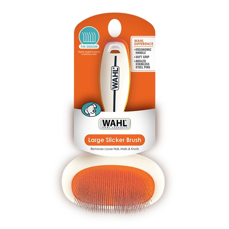 WAHL Metal Slicker Large Orange/White