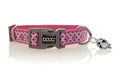 DOOG Toto Collar - pink & grey - small (23-34cm)