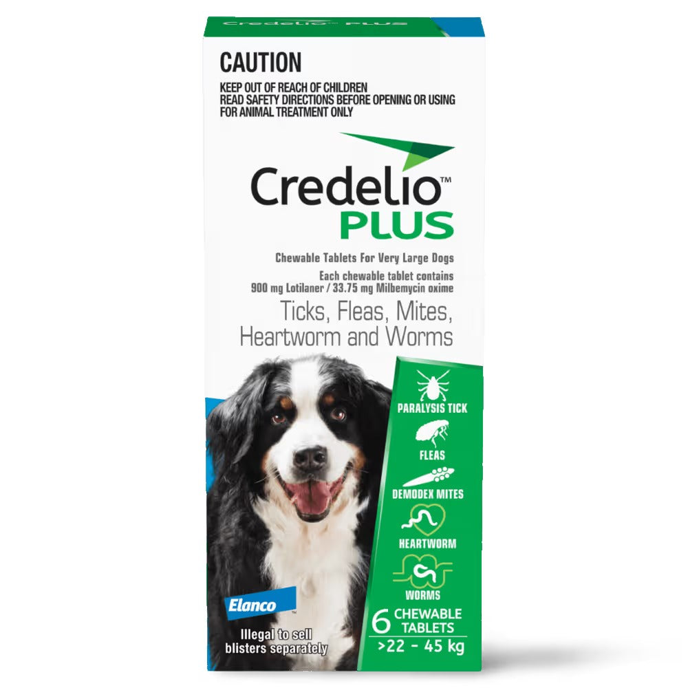 CREDELIO PLUS Extra Large 22-45kg BLUE 6 Pack
