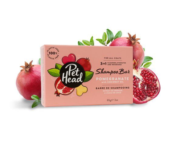 Pet Head Pomegranate Shampoo Bar 85g