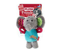 GIGWI Plush Friendz Multicolour Elephant 6285