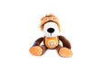 GIGWI Agent Lion Plush with Tennis Ball 8087