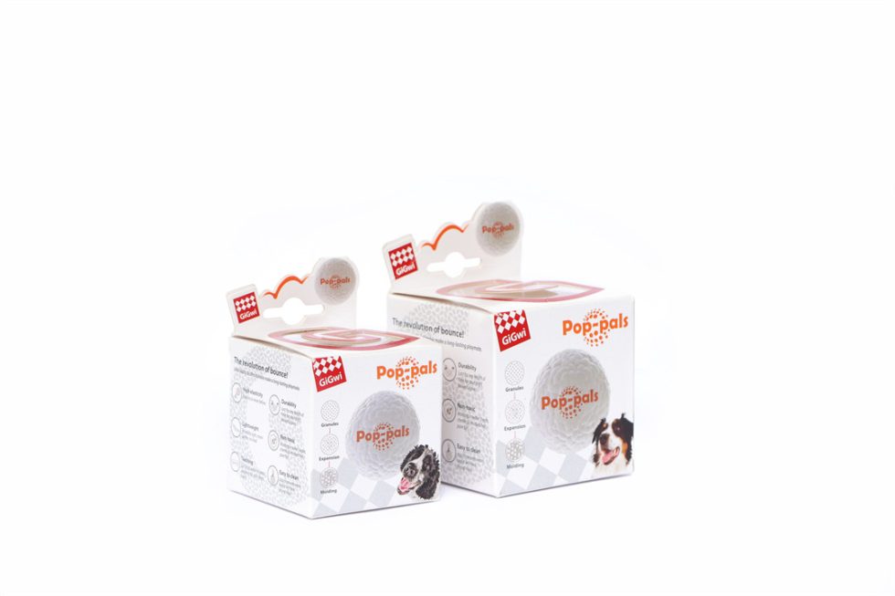 GIGWI Dog Pop Pals Ball Small 9449