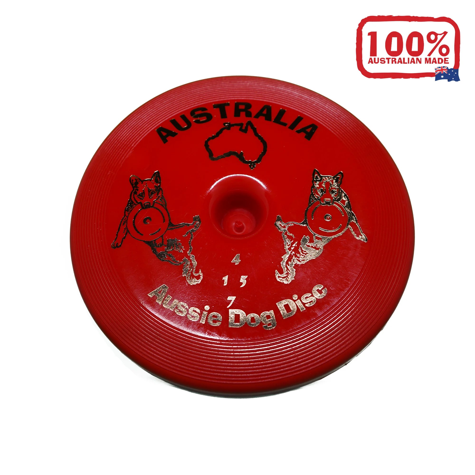 Aussie Dog Disc Hard - Red