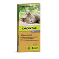 Drontal Cat Wormer 4 Tablets (one tablet treats 4kg)