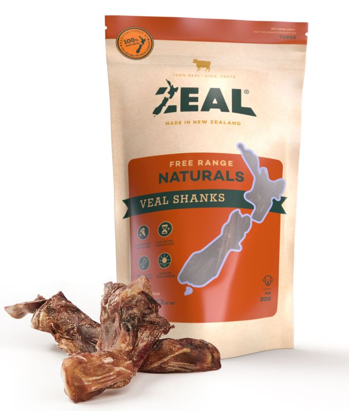 Zeal Free Range Veal Shanks 125g