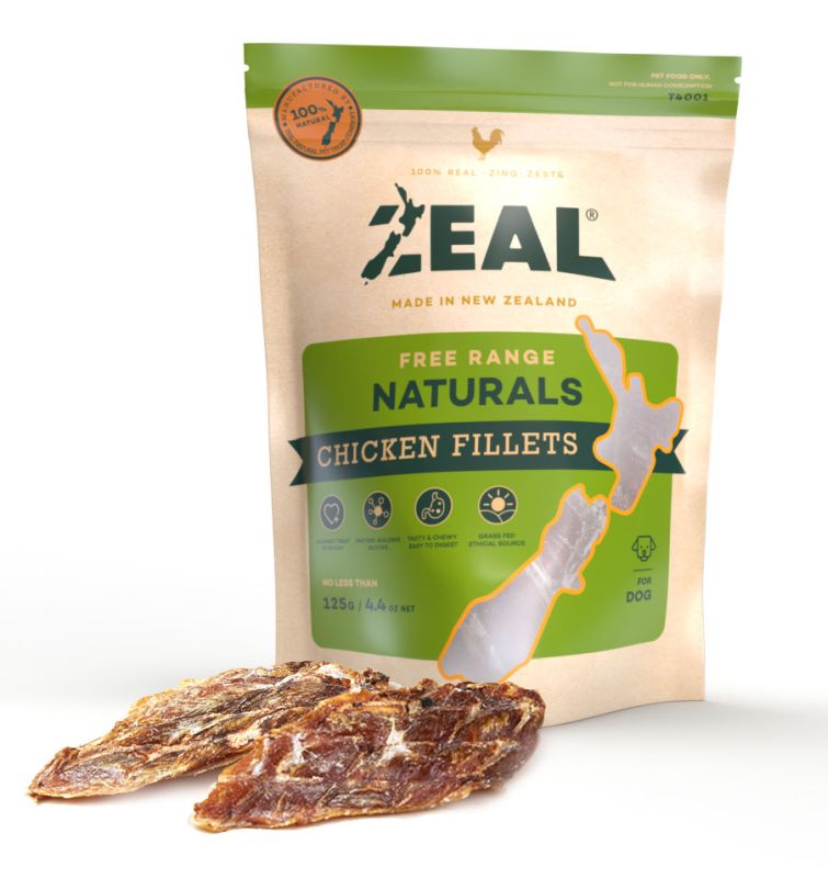 Zeal Free Range Chicken Fillets 125g