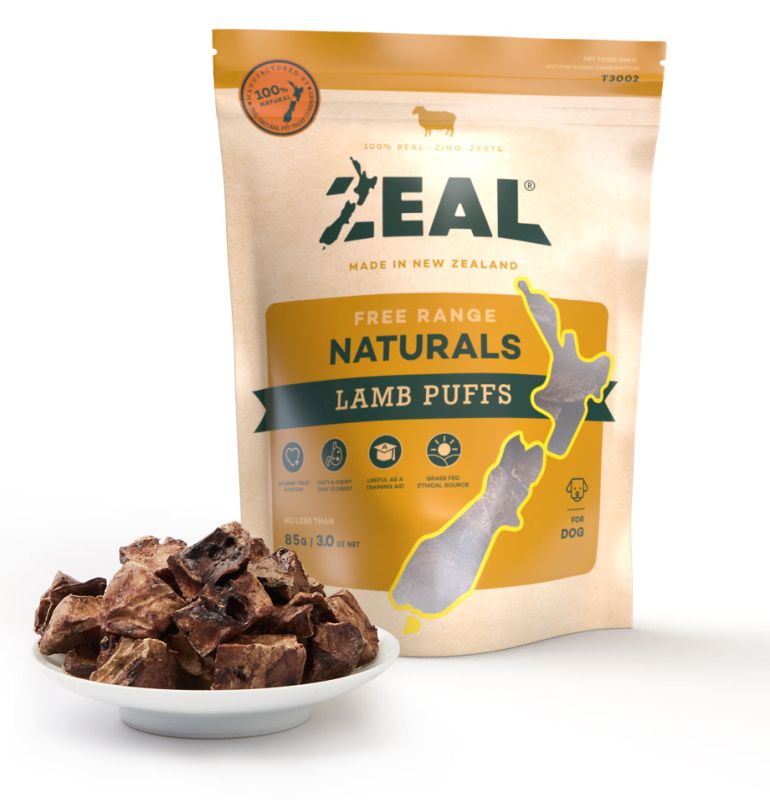 Zeal Free Range Lamb Puffs 85g