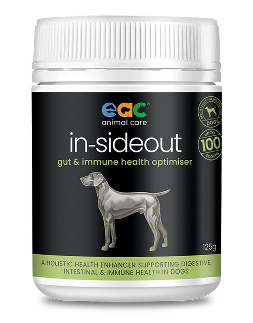 EAC In-Sideout DOG Gut & Immune Health Optimiser 125g