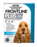 Frontline Medium Dog Blue 3's (10-20kg)