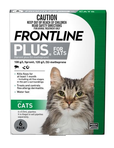 Frontline Cat Green 6's
