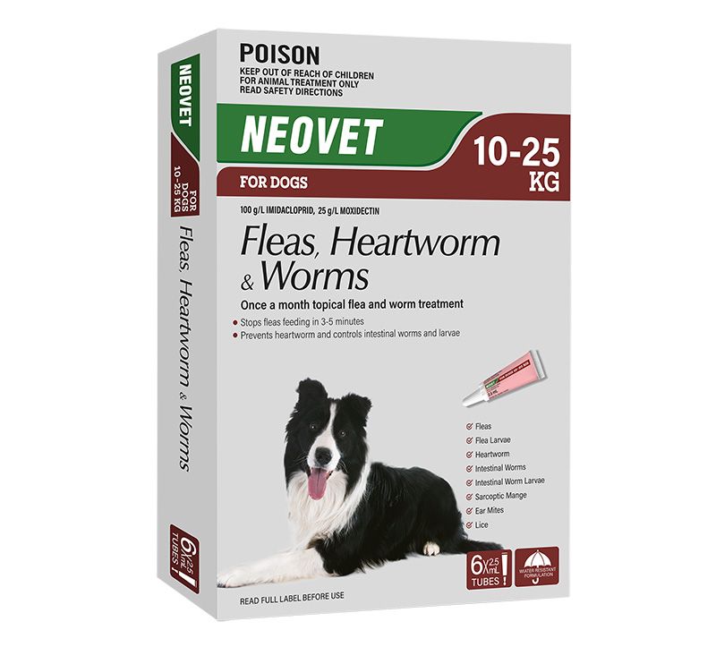 NEOVET for Dogs BROWN (10 - 25kg) 6 Pack