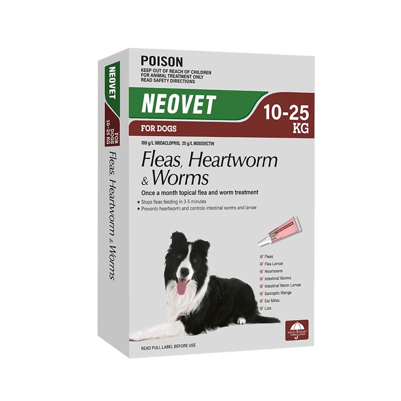 NEOVET for Dogs BROWN (10 - 25kg) 3 Pack